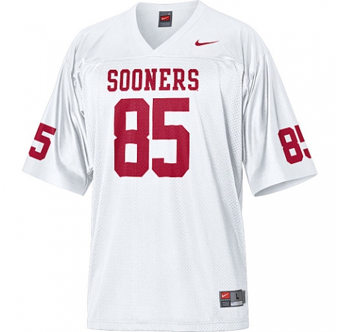 Men Nike Oklahoma Sooners #85 Ryan Bryoles White Authentic NCAA Jersey Buy