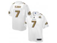 2016 NFL Denver Broncos #7 John Elway Men Game Pro Line Super Bowl 50 Fashion Jerseys