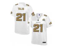 2016 NFL Denver Broncos (CB) #21 Aqib Talib Women Game Pro Line Super Bowl 50 Fashion Jerseys