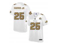 2016 NFL Denver Broncos (CB) #25 Chris Harris Jr. Women Game Pro Line Super Bowl 50 Fashion Jerseys