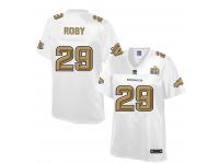 2016 NFL Denver Broncos (CB) #29 Bradley Roby Women Game Pro Line Super Bowl 50 Fashion Jerseys