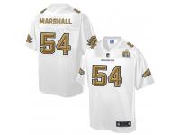 2016 NFL Denver Broncos (ILB) #54 Brandon Marshall Men Game Pro Line Super Bowl 50 Fashion Jerseys