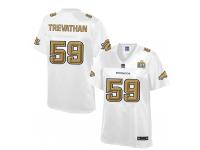 2016 NFL Denver Broncos (ILB) #59 Danny Trevathan Women Game Pro Line Super Bowl 50 Fashion Jerseys