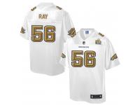 2016 NFL Denver Broncos (OLB) #56 Shane Ray Men Game Pro Line Super Bowl 50 Fashion Jerseys