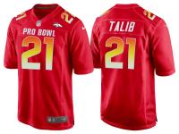 2018 PRO BOWL AFC DENVER BRONCOS #21 AQIB TALIB RED GAME JERSEY