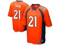 #21 Aqib Talib Denver Broncos Home Jersey _ Nike Youth Orange NFL Game