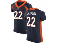 #22 Elite Kareem Jackson Navy Blue Football Alternate Men's Jersey Denver Broncos Vapor Untouchable