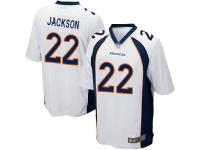 #22 Game Kareem Jackson White Football Road Men's Jersey Denver Broncos