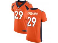 #29 Elite Bryce Callahan Orange Football Home Men's Jersey Denver Broncos Vapor Untouchable