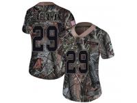 #29 Limited Bryce Callahan Camo Football Women's Jersey Denver Broncos Rush Realtree