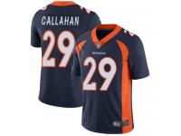 #29 Limited Bryce Callahan Navy Blue Football Alternate Men's Jersey Denver Broncos Vapor Untouchable