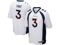 #3 Game Drew Lock White Football Road Men's Jersey Denver Broncos