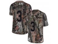 #3 Limited Drew Lock Camo Football Youth Jersey Denver Broncos Rush Realtree