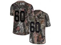 #60 Limited Connor McGovern Camo Football Men's Jersey Denver Broncos Rush Realtree