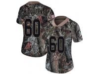 #60 Limited Connor McGovern Camo Football Women's Jersey Denver Broncos Rush Realtree