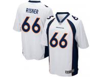 #66 Game Dalton Risner White Football Road Men's Jersey Denver Broncos