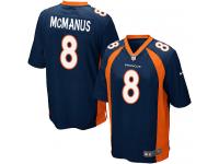 #8 Brandon McManus Denver Broncos Alternate Jersey _ Nike Youth Navy Blue NFL Game