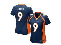 #9 Denver Broncos Riley Dixon Game Jersey - Nike Navy Blue NFL Women's Alternate