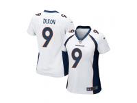 #9 Denver Broncos Riley Dixon Game Jersey - Nike White NFL Women's Road