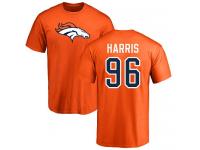 #93 Limited Dre'Mont Jones Orange Football Men's Jersey Denver Broncos Player Name & Number Tank Top