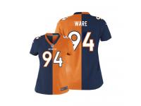 #94 DeMarcus Ware Denver Broncos Jersey _ Nike Women's Alternate/Team Two Tone NFL Game