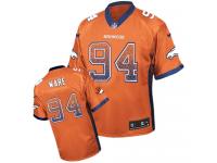 #94 DeMarcus Ware Denver Broncos Jersey _ Nike Youth Orange Drift Fashion NFL Game