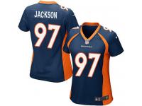 #97 Malik Jackson Denver Broncos Alternate Jersey _ Nike Women's Navy Blue NFL Game