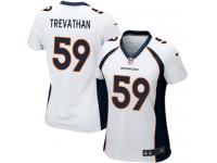 Denver Broncos Danny Trevathan Women's Road Jersey - White Nike NFL #59 Game