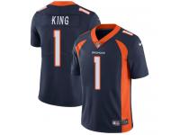 Denver Broncos Marquette King Youth Limited Navy Blue Nike Jersey - #1 NFL Vapor Untouchable Alternate