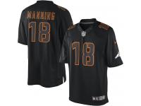 Denver Broncos Peyton Manning Youth Jersey - Black Impact Nike NFL #18 Game