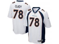 Denver Broncos Ryan Clady Youth Road Jersey - White Nike NFL #78 Game