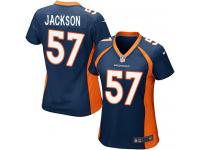 Denver Broncos Tom Jackson Women's Alternate Jersey - Navy Blue Nike NFL #57 Game