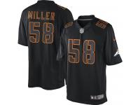 Denver Broncos Von Miller Youth Jersey - Black Impact Nike NFL #58 Game