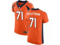 Elite Men's Austin Schlottmann Denver Broncos Nike Team Color Vapor Untouchable Jersey - Orange