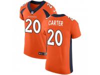 Elite Men's Jamal Carter Denver Broncos Nike Team Color Vapor Untouchable Jersey - Orange