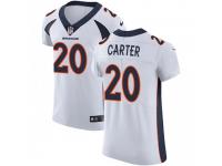 Elite Men's Jamal Carter Denver Broncos Nike Vapor Untouchable Jersey - White