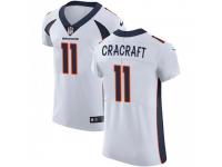 Elite Men's River Cracraft Denver Broncos Nike Vapor Untouchable Jersey - White