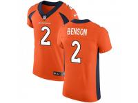 Elite Men's Trinity Benson Denver Broncos Nike Team Color Vapor Untouchable Jersey - Orange