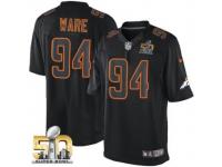 Game DeMarcus Ware Men Jersey - Denver Broncos #94 Impact Black Super Bowl 50 Bound Nike NFL