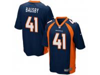 Game Men's De'Vante Bausby Denver Broncos Nike Alternate Jersey - Navy Blue