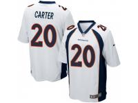 Game Men's Jamal Carter Denver Broncos Nike Jersey - White