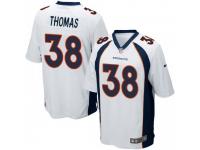 Game Men's Shamarko Thomas Denver Broncos Nike Jersey - White