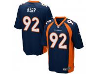 Game Men's Zach Kerr Denver Broncos Nike Alternate Jersey - Navy Blue