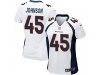 Game Women's Alexander Johnson Denver Broncos Nike Jersey - White