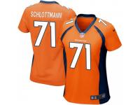 Game Women's Austin Schlottmann Denver Broncos Nike Team Color Jersey - Orange