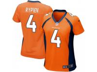 Game Women's Brett Rypien Denver Broncos Nike Team Color Jersey - Orange