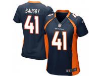 Game Women's De'Vante Bausby Denver Broncos Nike Alternate Jersey - Navy Blue