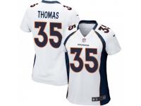 Game Women's Dymonte Thomas Denver Broncos Nike Jersey - White