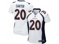 Game Women's Jamal Carter Denver Broncos Nike Jersey - White