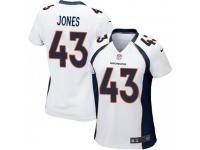 Game Women's Joe Jones Denver Broncos Nike Jersey - White